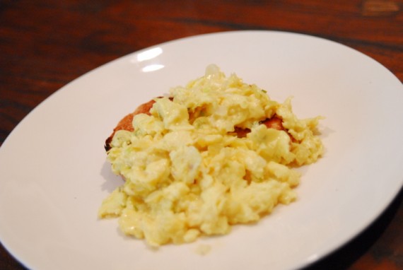 Chili-laced Scrambled Eggs