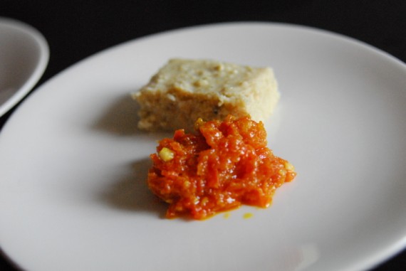 Kaju Barfi and Carrot Halwa