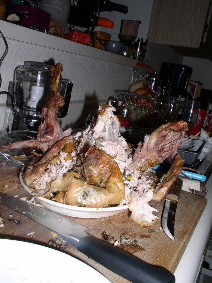 Devoured Turkey