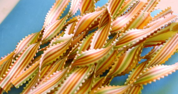 Curly Mother-In-Law's Tongue Pasta