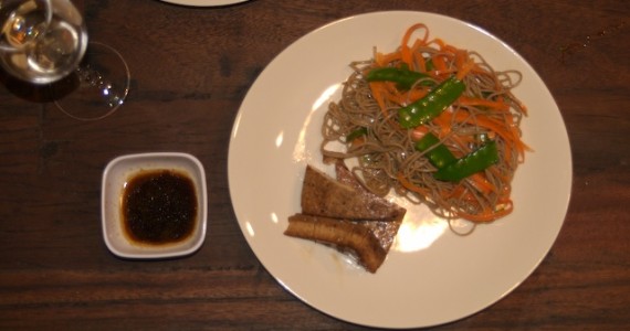 Broiled Tofu and Soba Noodles Broiled Tofu and Soba Noodles