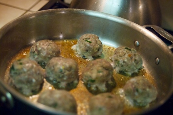 Cooking the Meatballs