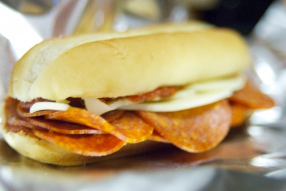 Making the Pizza Sub
