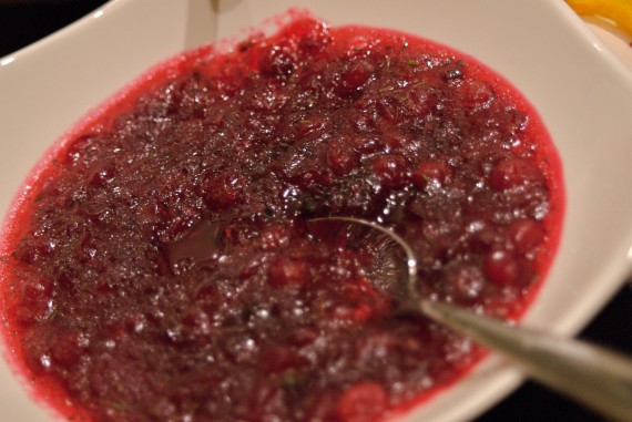Cranberry Sauce with Pepper Jelly & Rosemary