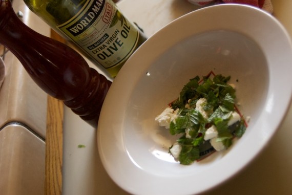 Mint and Goat Cheese - Ready to Go!