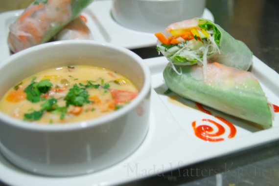 Thai-style Soup & Sandwich Thai-style Soup & Sandwich