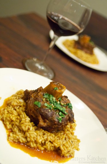 Venison Osso Buco with La Fiorita Brunello