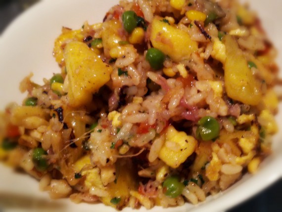 Pineapple fried rice