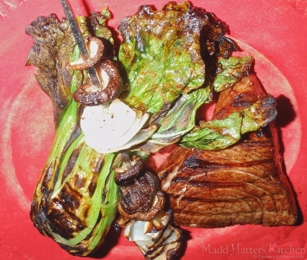 Madd Hatter's Kitchen » Quick & easy grilled side Grilled greens