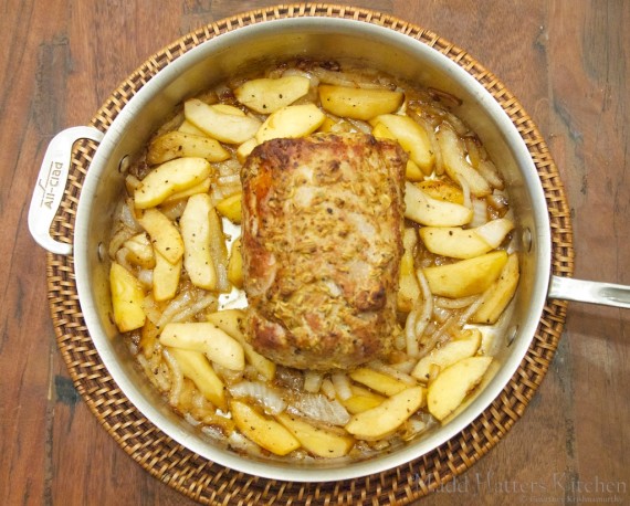 Pork Loin with Apples and Onions